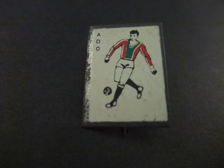 ADO Den Haag voetbal speler ( witte achtergrond)